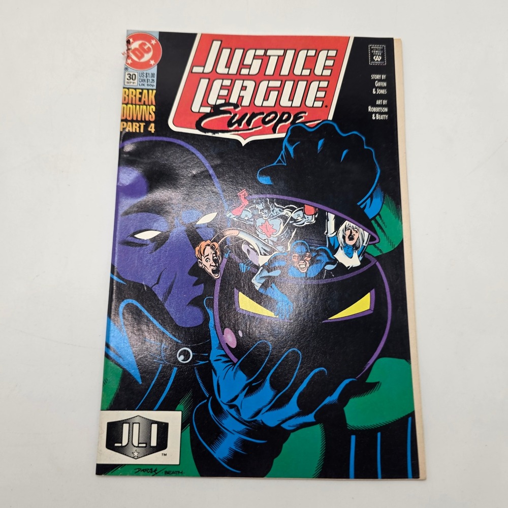 DC Justice League Europe 30 Breakdowns Part 4 Copper Age 1991 Darick Robertson